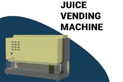 A modern juice vending machine designed for an enhanced customer experience